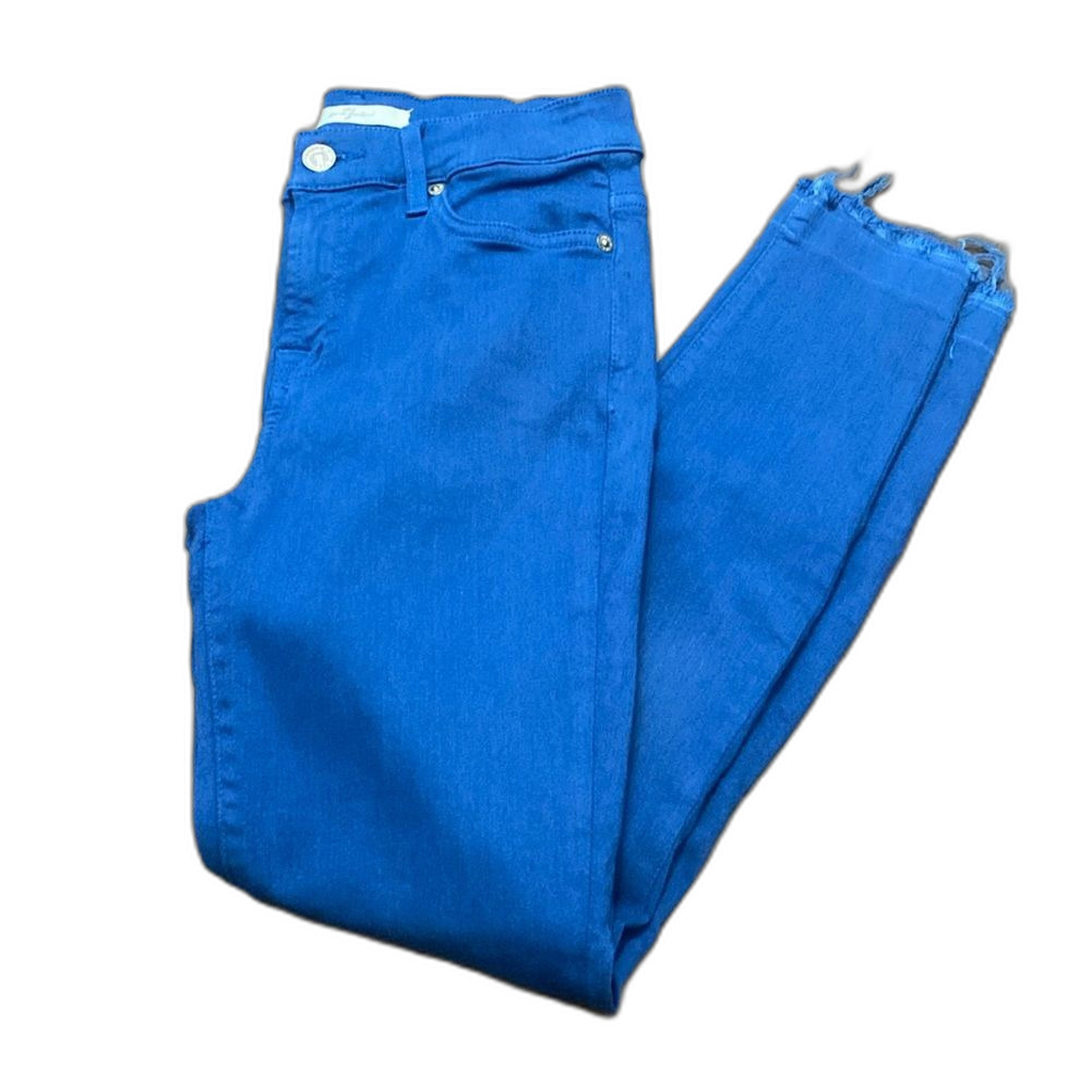 7 Seven For All Mankind Blue Jeggings